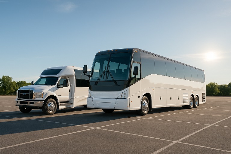 Charter Bus in Davie
