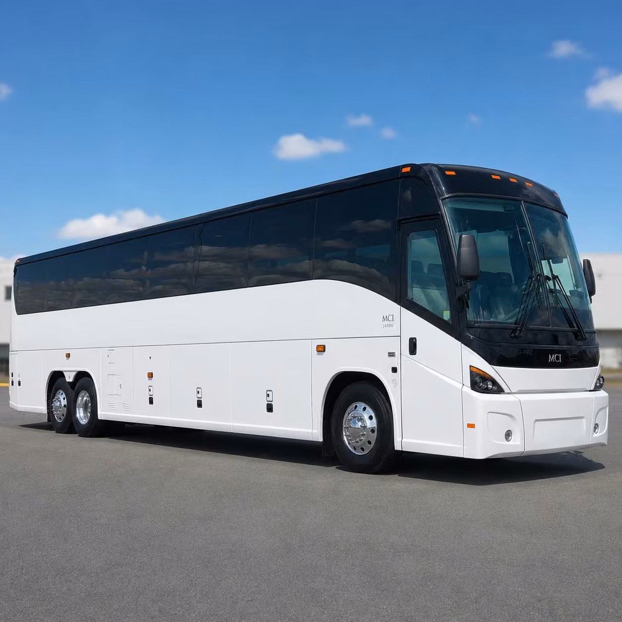 56 passenger charter bus